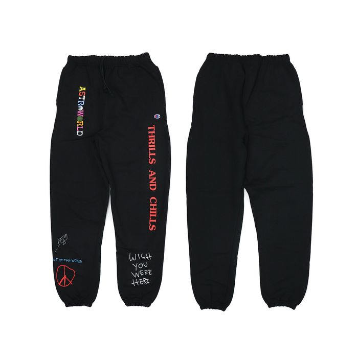 Champion cheap astroworld sweatpants