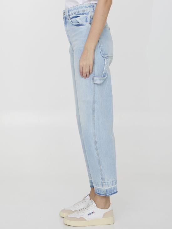 Stella McCartney STELLA MCCARTNEY Women Denim Pants 6D0243 BLUE Size 28" / US 6 / IT 42 - 3 Thumbnail