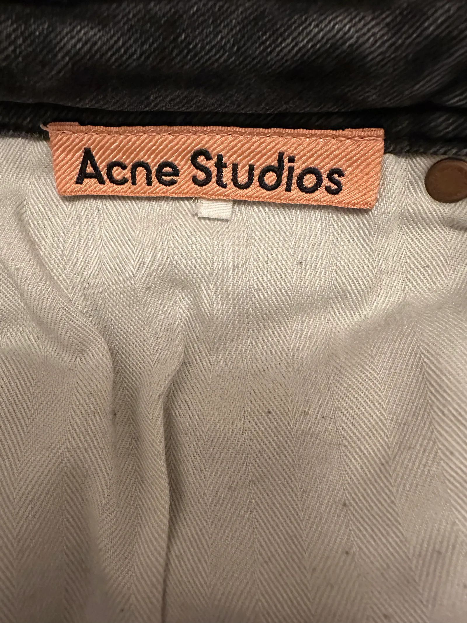 Acne Studios Acne Studios Skinny fit Peg Used blk Jeans Size 28" / US 6 / IT 42 - 3 Thumbnail