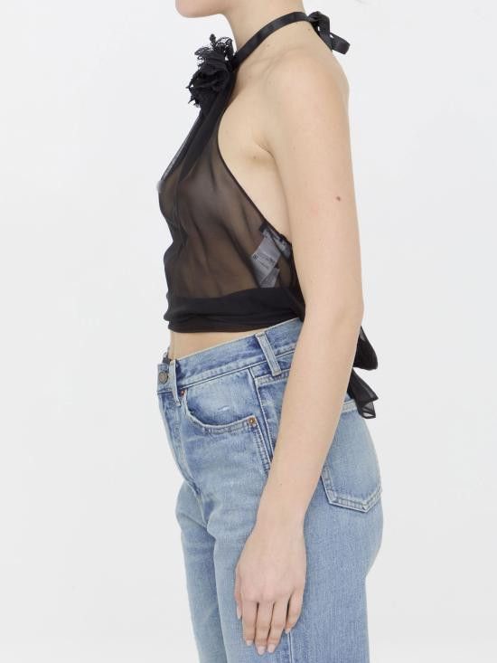 Dolce & Gabbana DOLCE & GABBANA Women Tops F79FIT BLACK Size S / US 4 / IT 40 - 3 Thumbnail