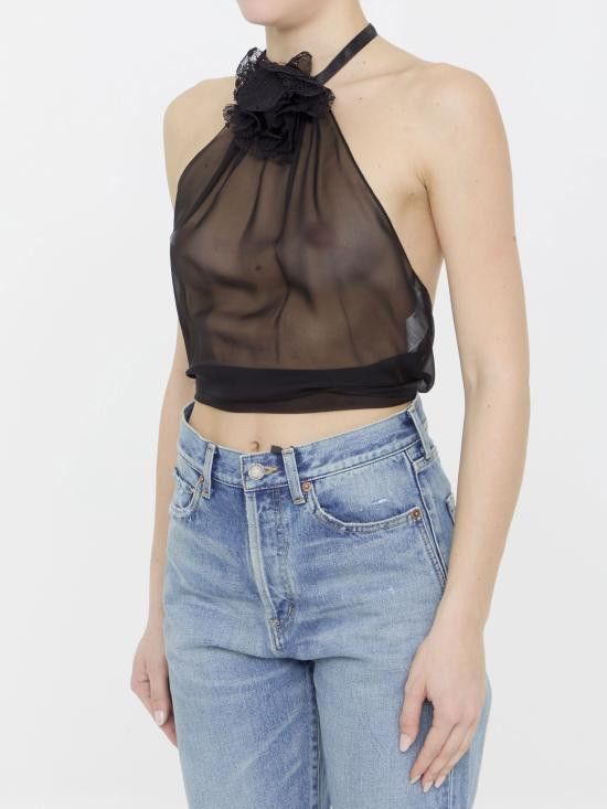 Dolce & Gabbana DOLCE & GABBANA Women Tops F79FIT BLACK Size S / US 4 / IT 40 - 2 Thumbnail