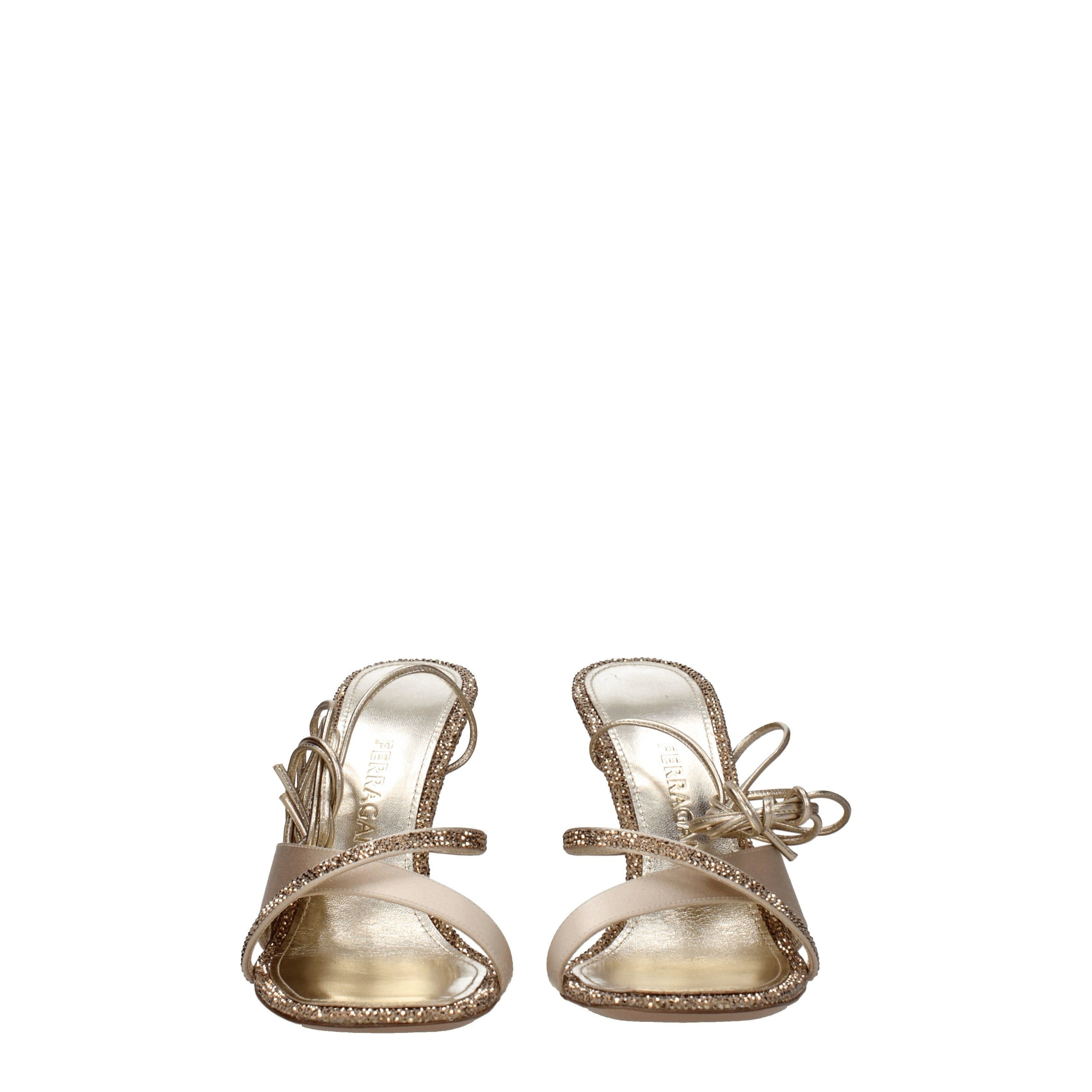 Salvatore Ferragamo Sandals in Satin Size US 7.5 / IT 37.5 - 3 Thumbnail