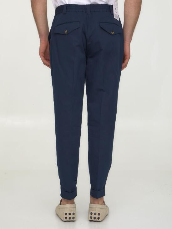 PT Torino PT TORINO Men Straight Pants CORTRBB30REW BLUE Size US 31 - 4 Thumbnail