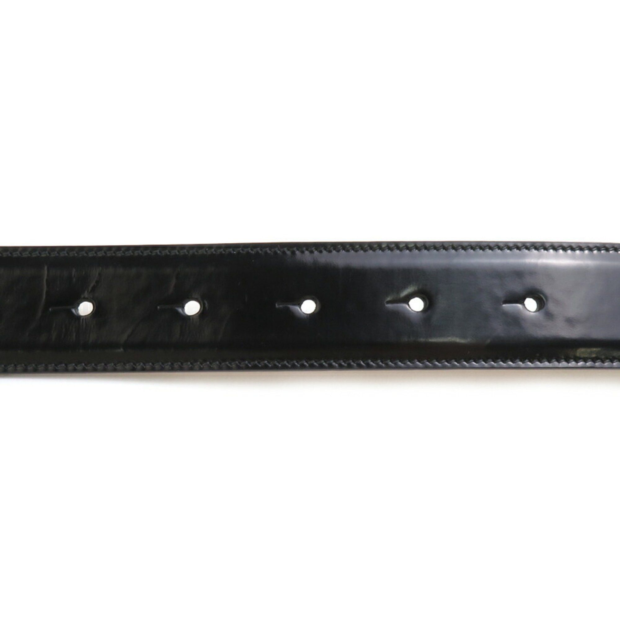 Dolce & Gabbana Dolce & Gabbana DOLCE&GABBANA Belt Leather Black Men's h30727k Size ONE SIZE - 3 Thumbnail
