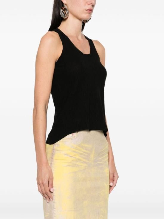 Maison Margiela MAISON MARGIELA Women Tops S29NL0059M13006 900 BLACK Size S / US 4 / IT 40 - 4 Thumbnail