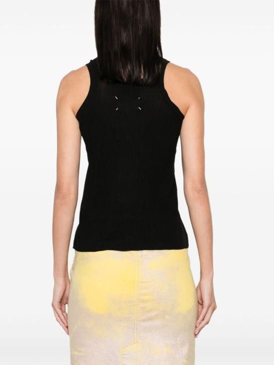 Maison Margiela MAISON MARGIELA Women Tops S29NL0059M13006 900 BLACK Size M / US 6-8 / IT 42-44 - 3 Thumbnail