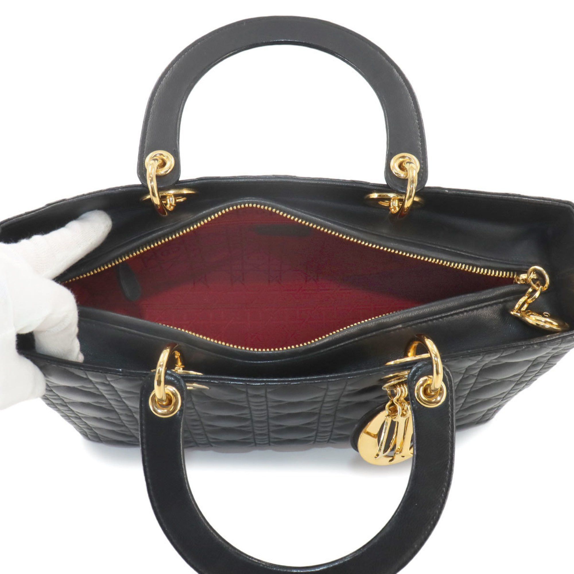 Dior Dior Lady Dior handbag Size ONE SIZE - 7 Thumbnail