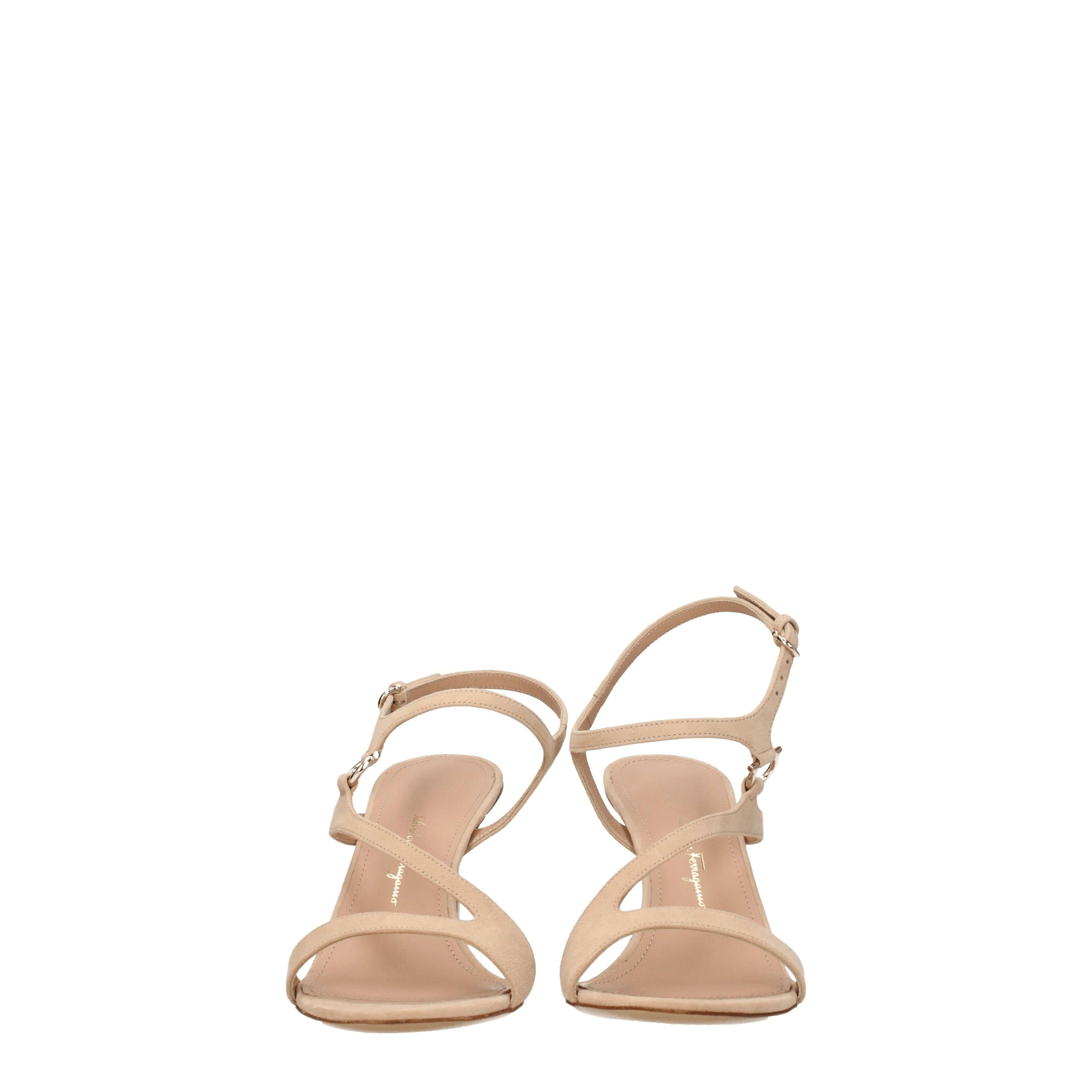 Salvatore Ferragamo Sandals in Suede Size US 10.5 / IT 40.5 - 3 Thumbnail