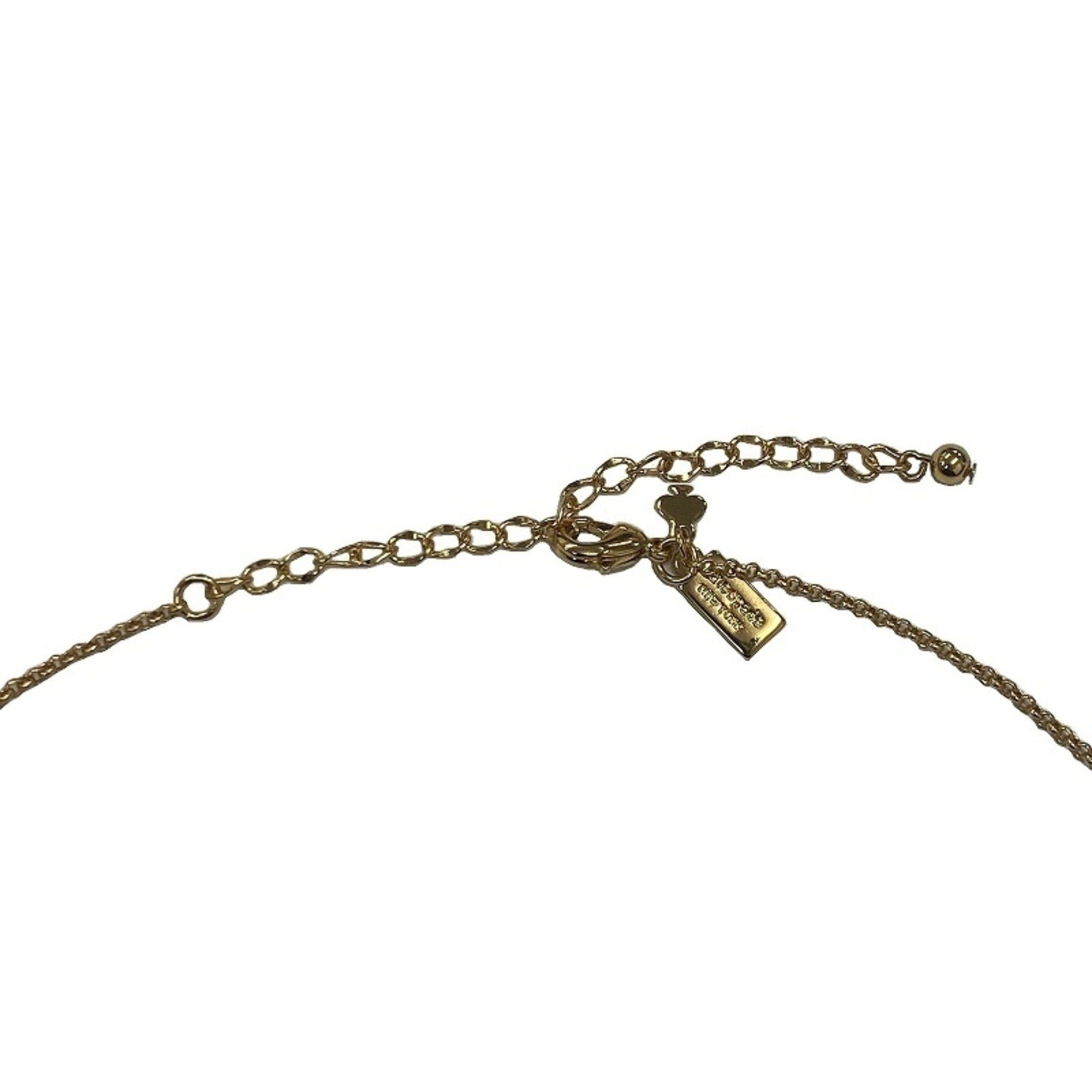 Kate Spade Kate Spade Plated Macherie Antoine Dog Necklace Pendant Rhinestone JA-75 Size ONE SIZE - 7 Thumbnail