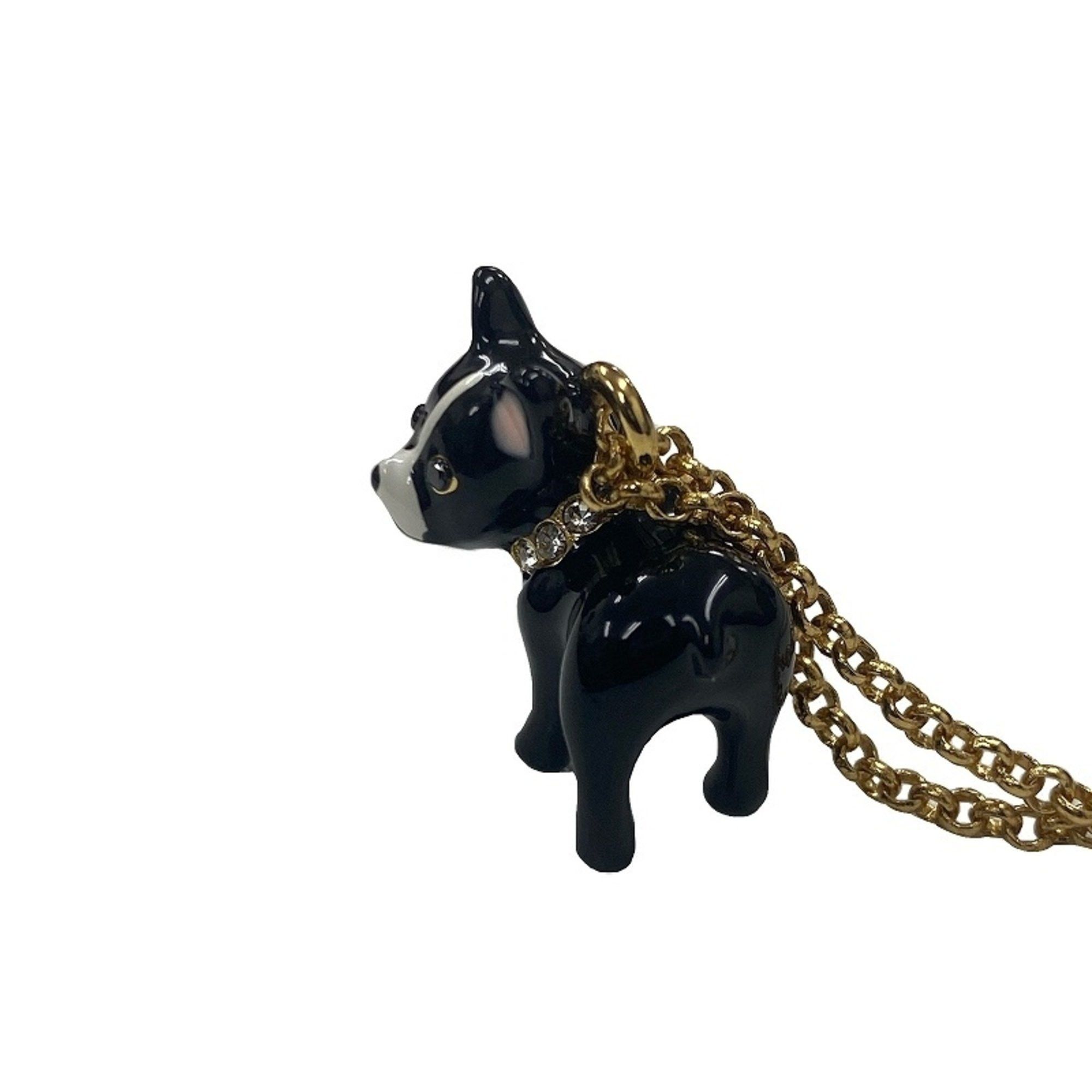 Kate Spade Kate Spade Plated Macherie Antoine Dog Necklace Pendant Rhinestone JA-75 Size ONE SIZE - 2 Thumbnail
