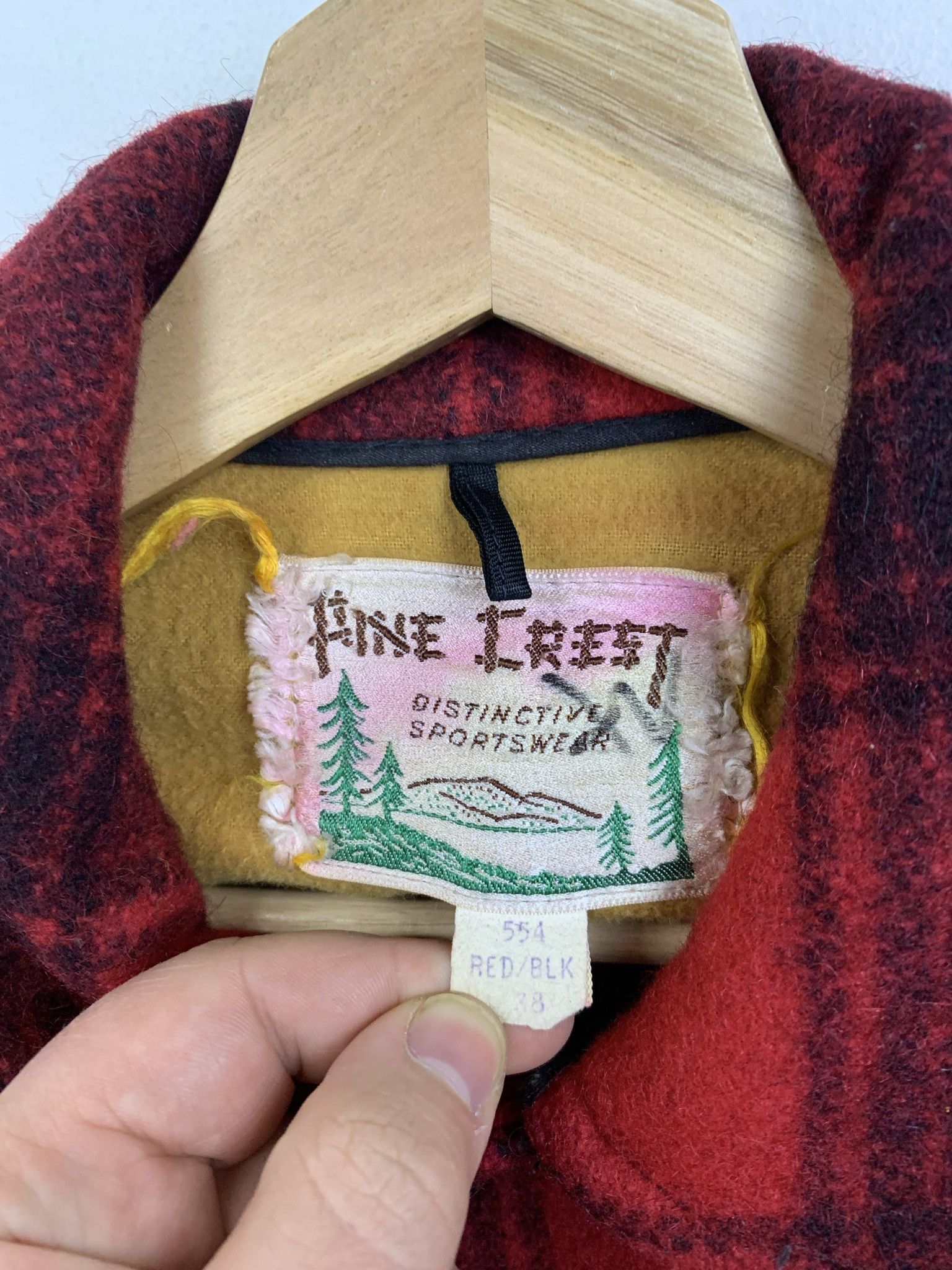 Flannel × Vintage Vintage Flannel Pine Crest 1980s Flannel Heavy Jacket Size S (38) Size US S / EU 44-46 / 1 - 2 Thumbnail