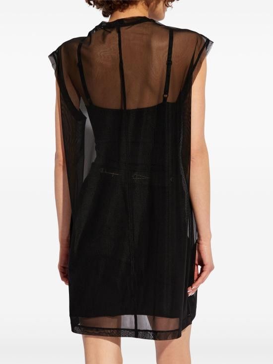 Rick Owens RICK OWENS Women Tops CW01D9232CHMNET 09 BLACK Size S / US 4 / IT 40 - 3 Thumbnail