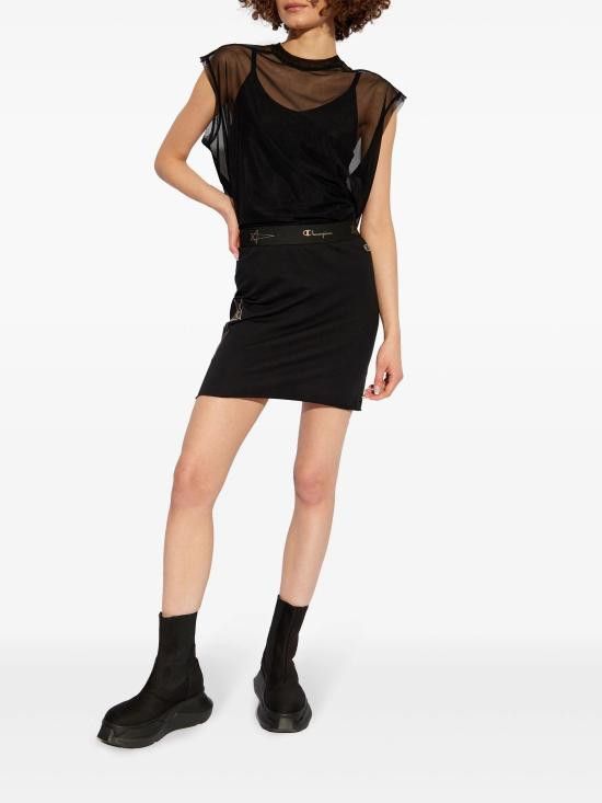 Rick Owens RICK OWENS Women Tops CW01D9232CHMNET 09 BLACK Size S / US 4 / IT 40 - 2 Thumbnail
