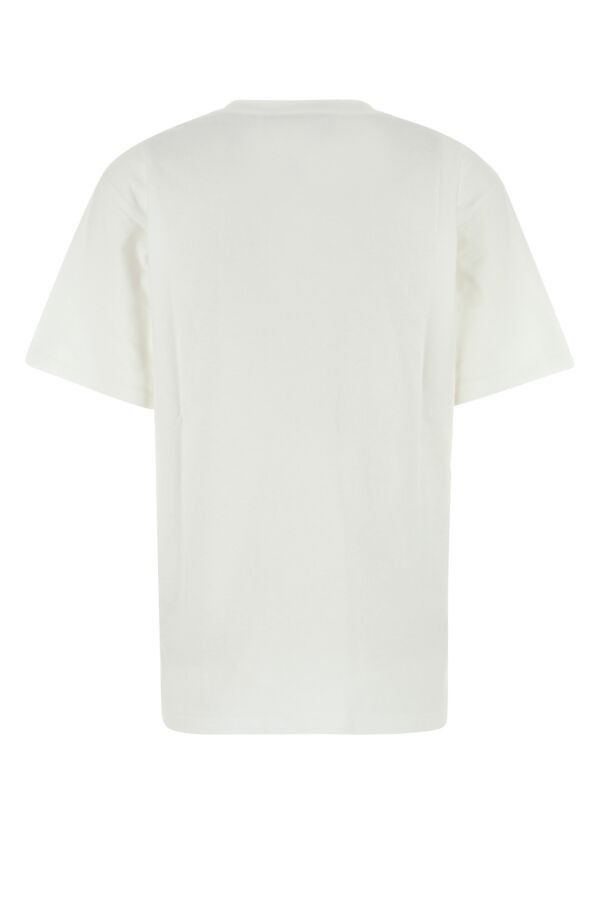 Valentino White Cotton T-Shirt Size M / US 6-8 / IT 42-44 - 4 Thumbnail
