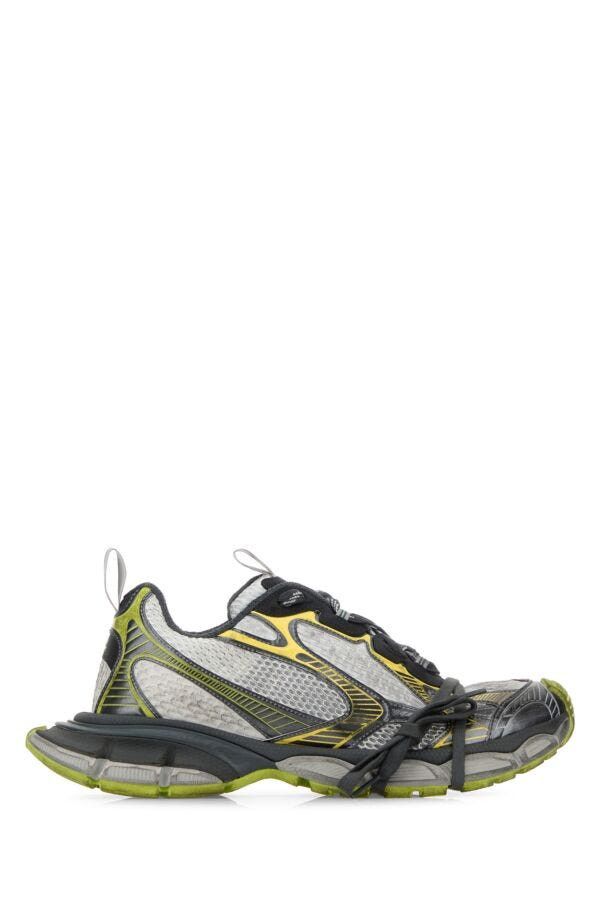 Balenciaga Multicolor Mesh And Rubber 3Xl Sneakers Size US 9 / EU 42 - 3 Thumbnail