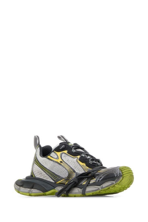 Balenciaga Multicolor Mesh And Rubber 3Xl Sneakers Size US 9 / EU 42 - 4 Thumbnail
