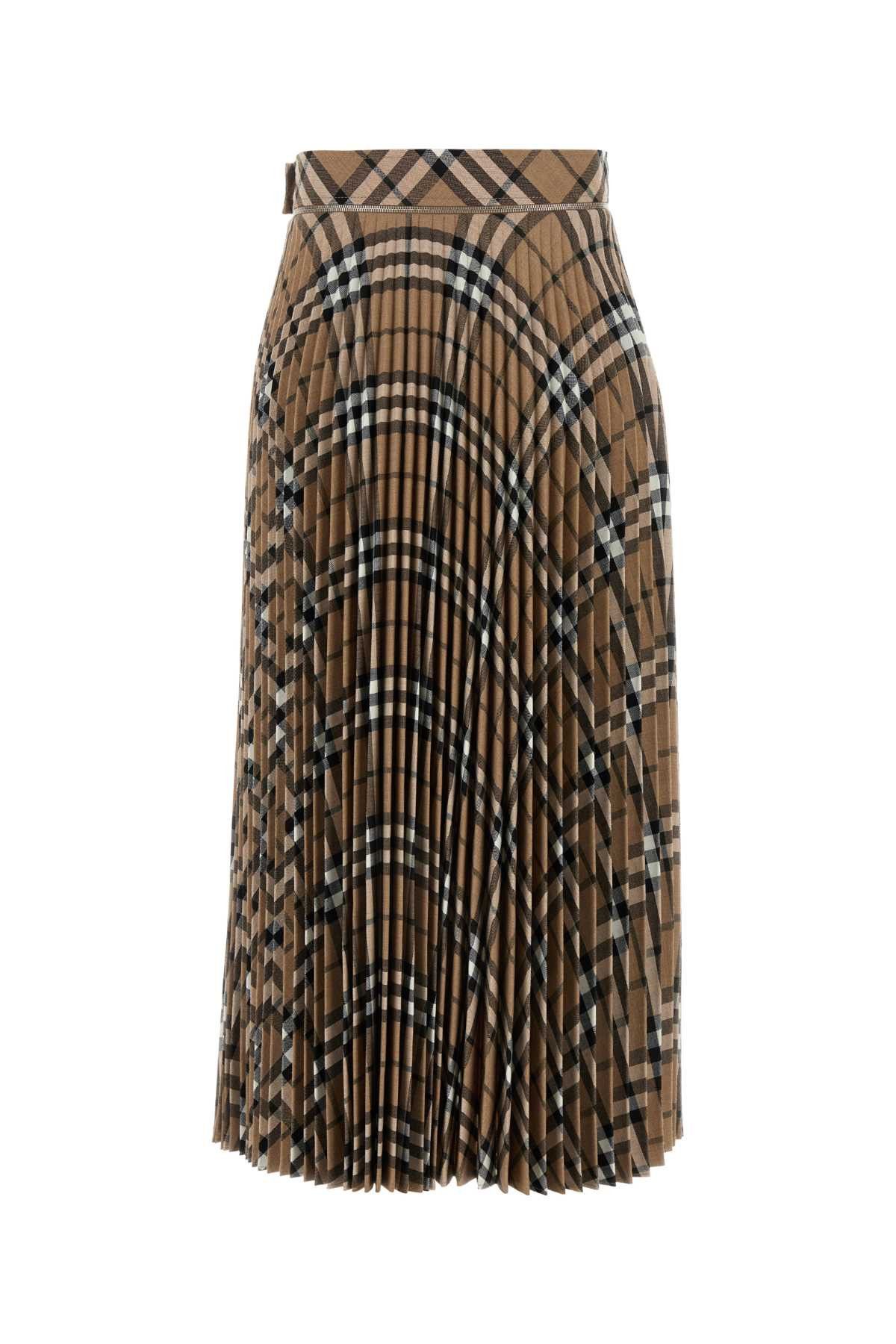 Burberry Embroidered Polyester Blend Skirt Size 25" / US 0 / IT 36 - 2 Thumbnail