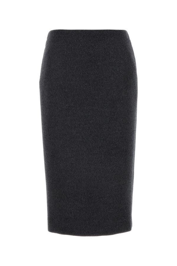 Gucci Charcoal Wool Blend Skirt Size 28" / US 6 / IT 42 - 3 Thumbnail