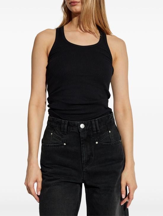 Isabel Marant ISABEL MARANT Women Tops TS0225FAA2N39I 01BK BLACK Size M / US 6-8 / IT 42-44 - 4 Thumbnail