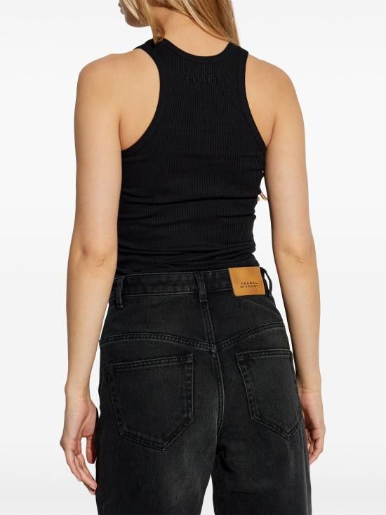 Isabel Marant ISABEL MARANT Women Tops TS0225FAA2N39I 01BK BLACK Size M / US 6-8 / IT 42-44 - 3 Thumbnail