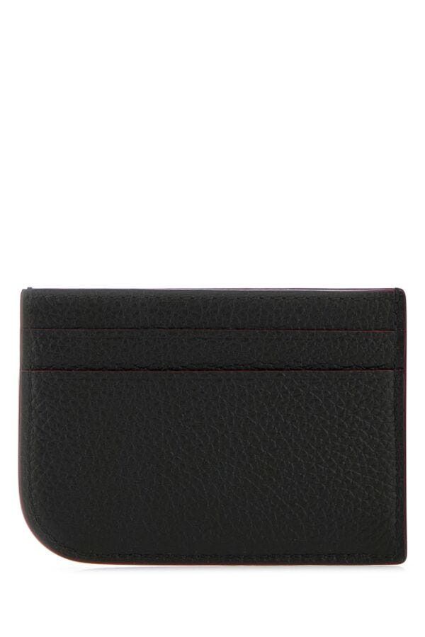 Alexander McQueen Black Leather Card Holder Size ONE SIZE - 5 Thumbnail