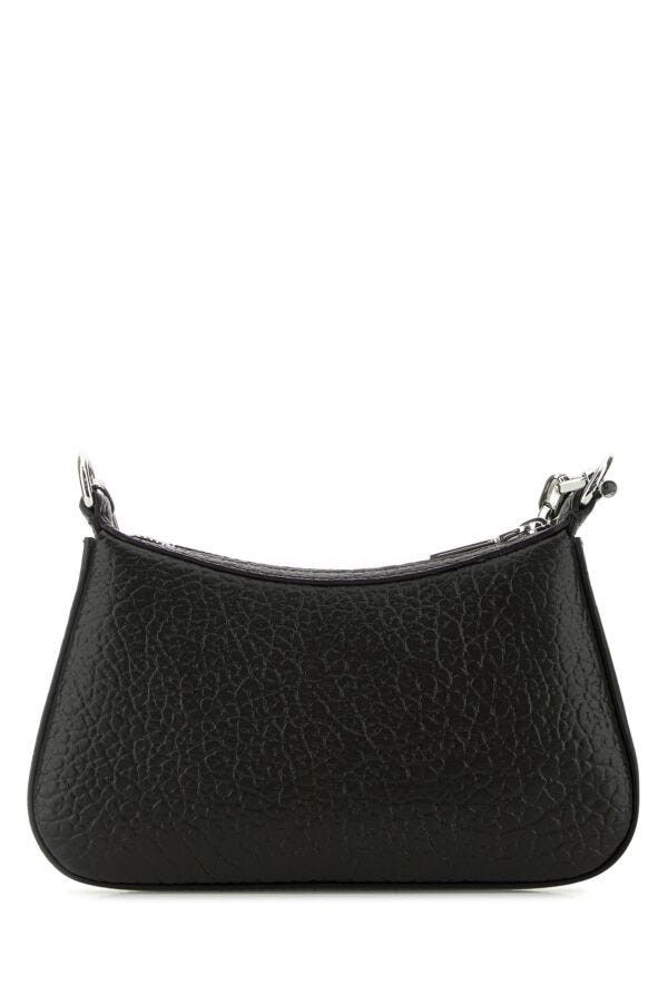 Alexander McQueen Black Leather Mini T-Bar Handbag Size ONE SIZE - 5 Thumbnail