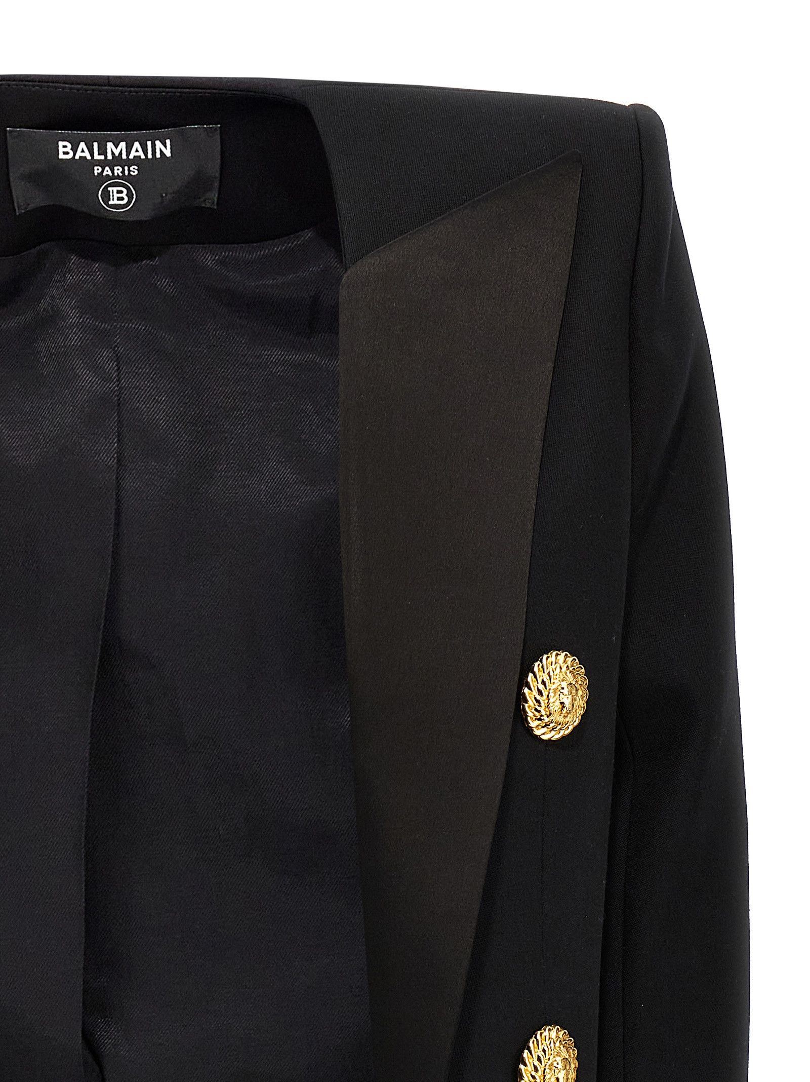 Balmain Blazer Spencer Size XS / US 0-2 / IT 36-38 - 3 Thumbnail