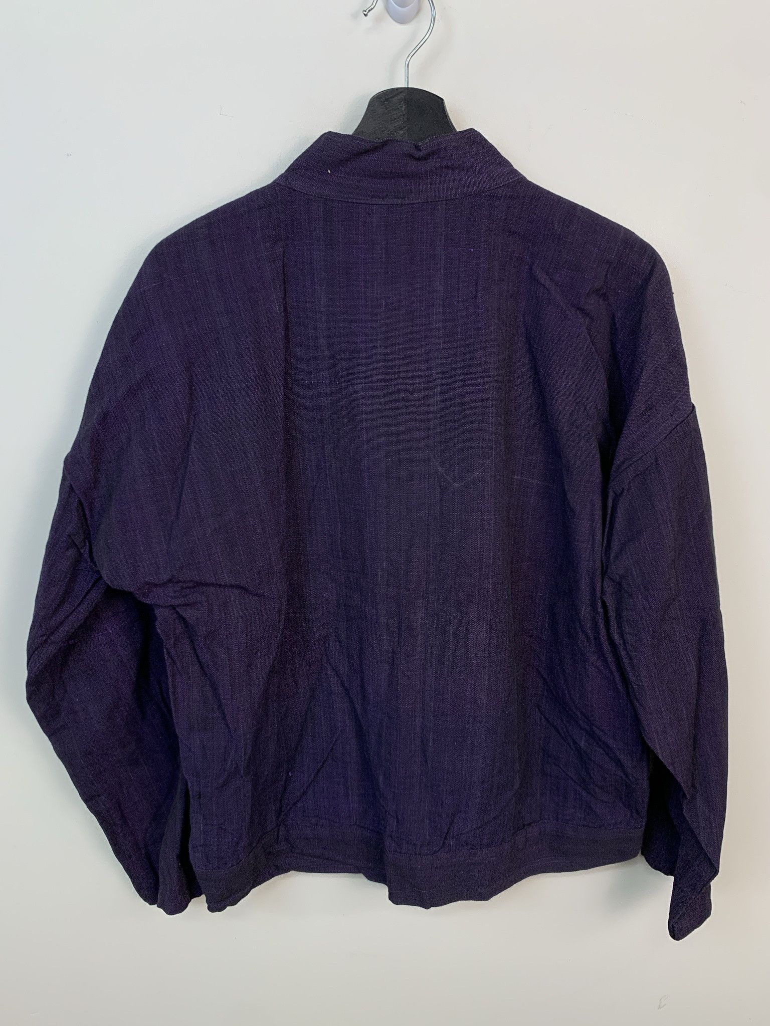 Other Vintage Nepalese Canvas Striped Tunic Loop Fastener Longlseeve Shirt Size L Size US L / EU 52-54 / 3 - 4 Thumbnail