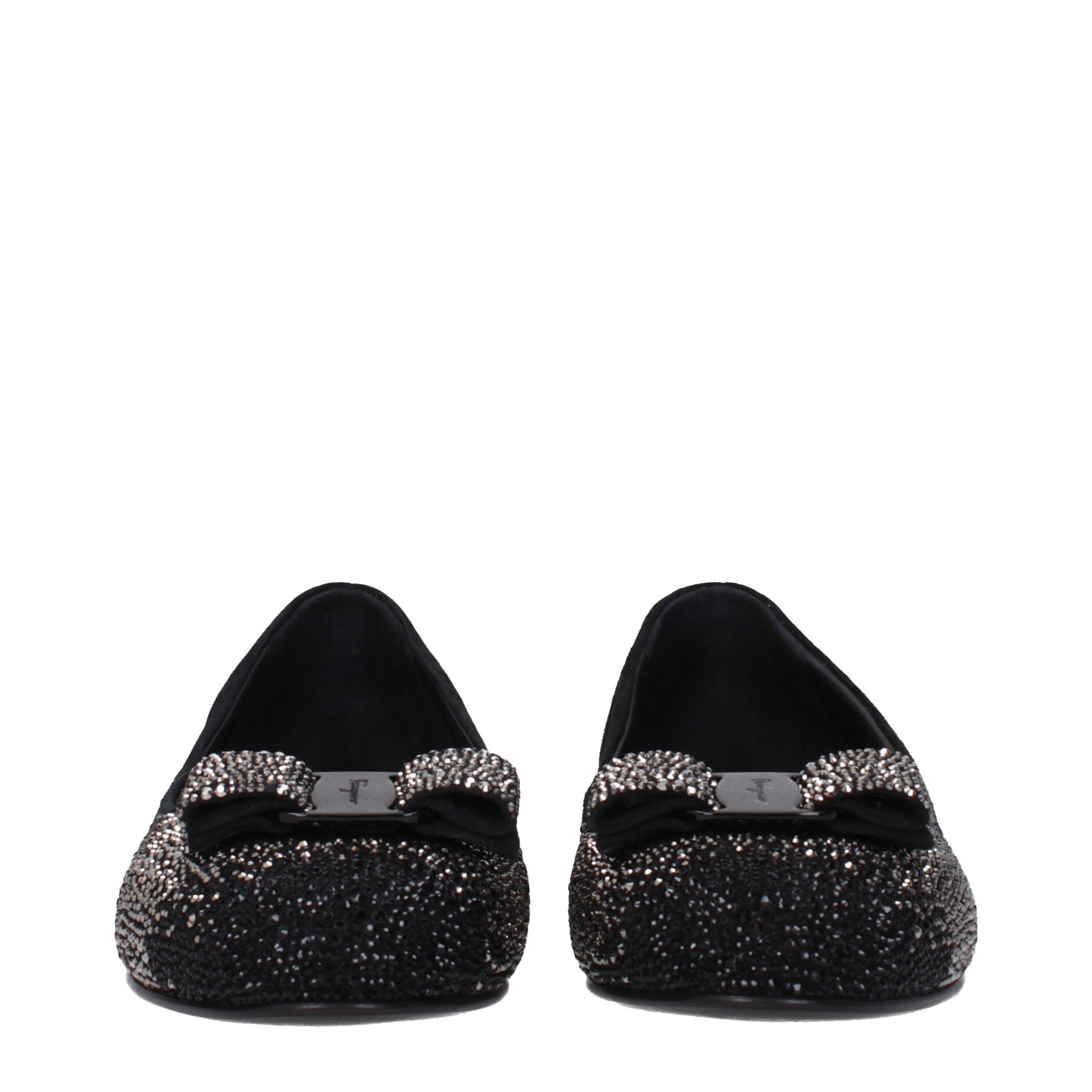 Salvatore Ferragamo Ballet Flats in Suede Size US 8.5 / IT 38.5 - 3 Thumbnail