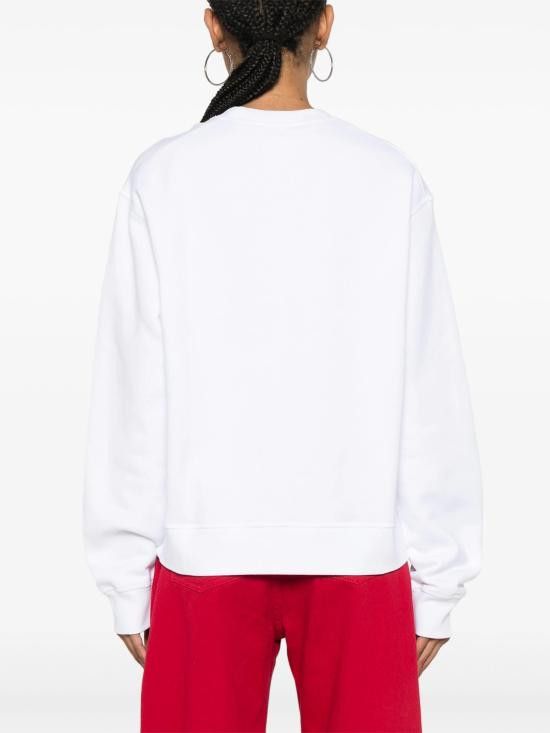 Dsquared2 DSQUARED2 Women Hoodies S75GU0549S25516 100 WHITE Size M / US 6-8 / IT 42-44 - 4 Thumbnail