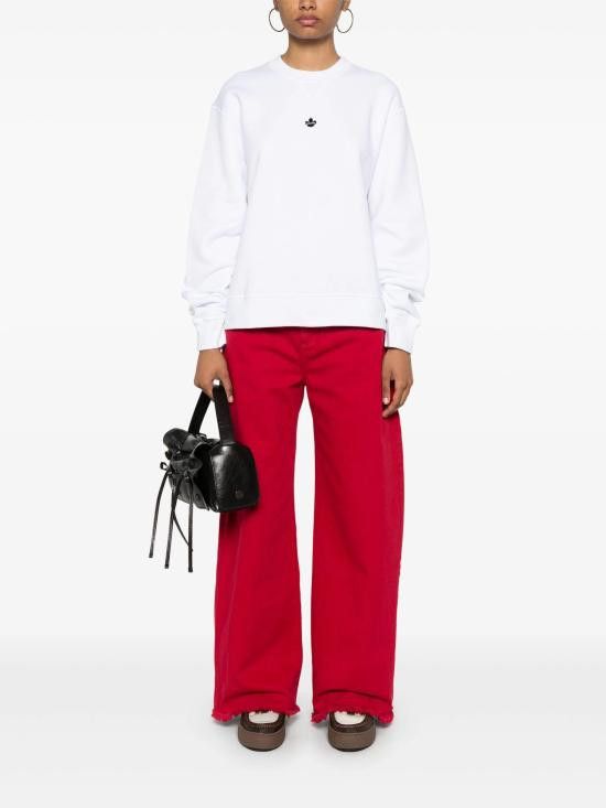 Dsquared2 DSQUARED2 Women Hoodies S75GU0549S25516 100 WHITE Size M / US 6-8 / IT 42-44 - 2 Thumbnail