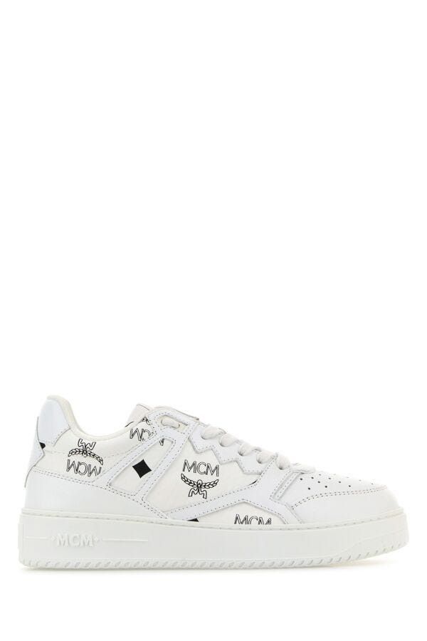MCM Printed Canvas Terrain Sneakers Size US 5 / IT 35 - 3 Thumbnail