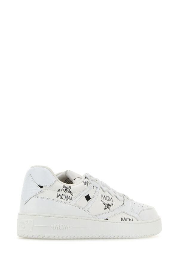MCM Printed Canvas Terrain Sneakers Size US 5 / IT 35 - 5 Thumbnail