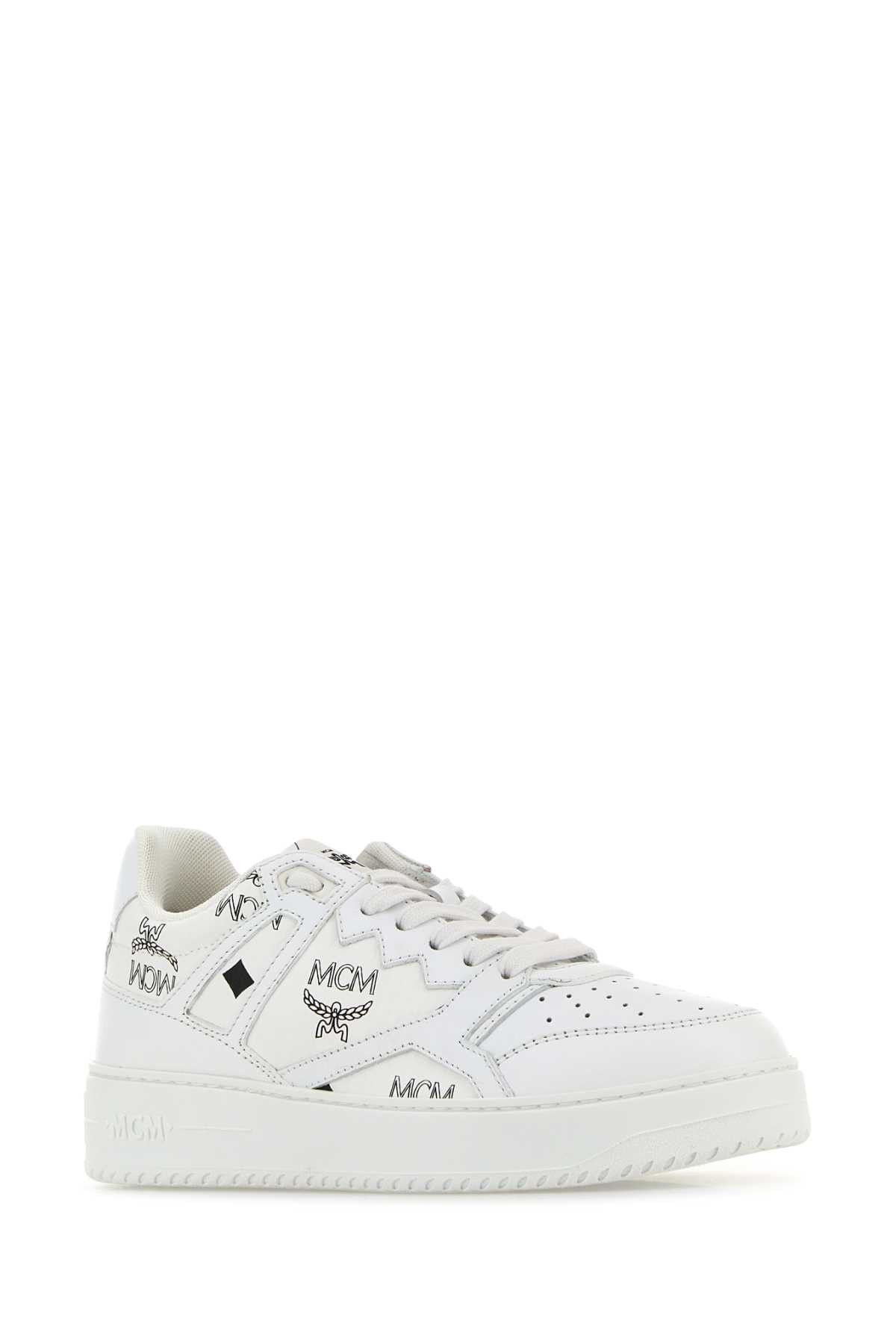 MCM Printed Canvas Terrain Sneakers Size US 5 / IT 35 - 2 Thumbnail
