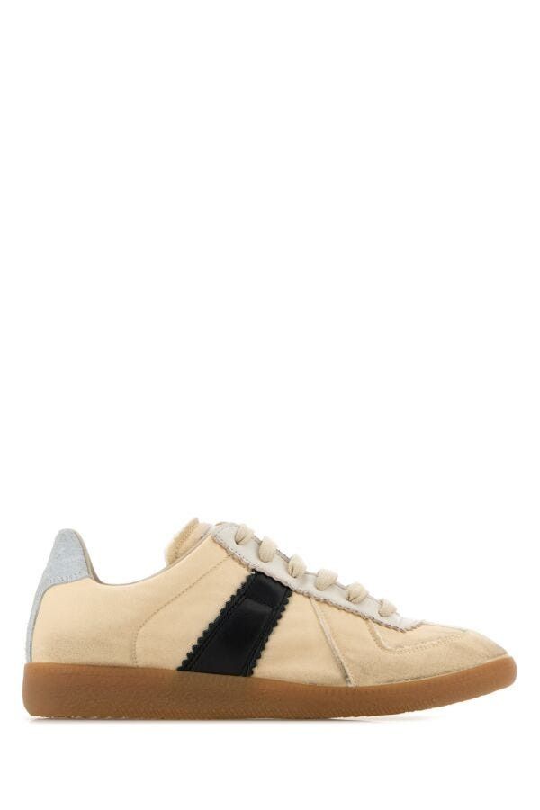 Maison Margiela Multicolor Fabric Replica Sneakers Size US 7 / IT 37 - 3 Thumbnail