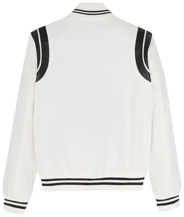 Saint Laurent Paris Wool Teddy Jacket in Natural Size US S / EU 44-46 / 1 - 2 Thumbnail