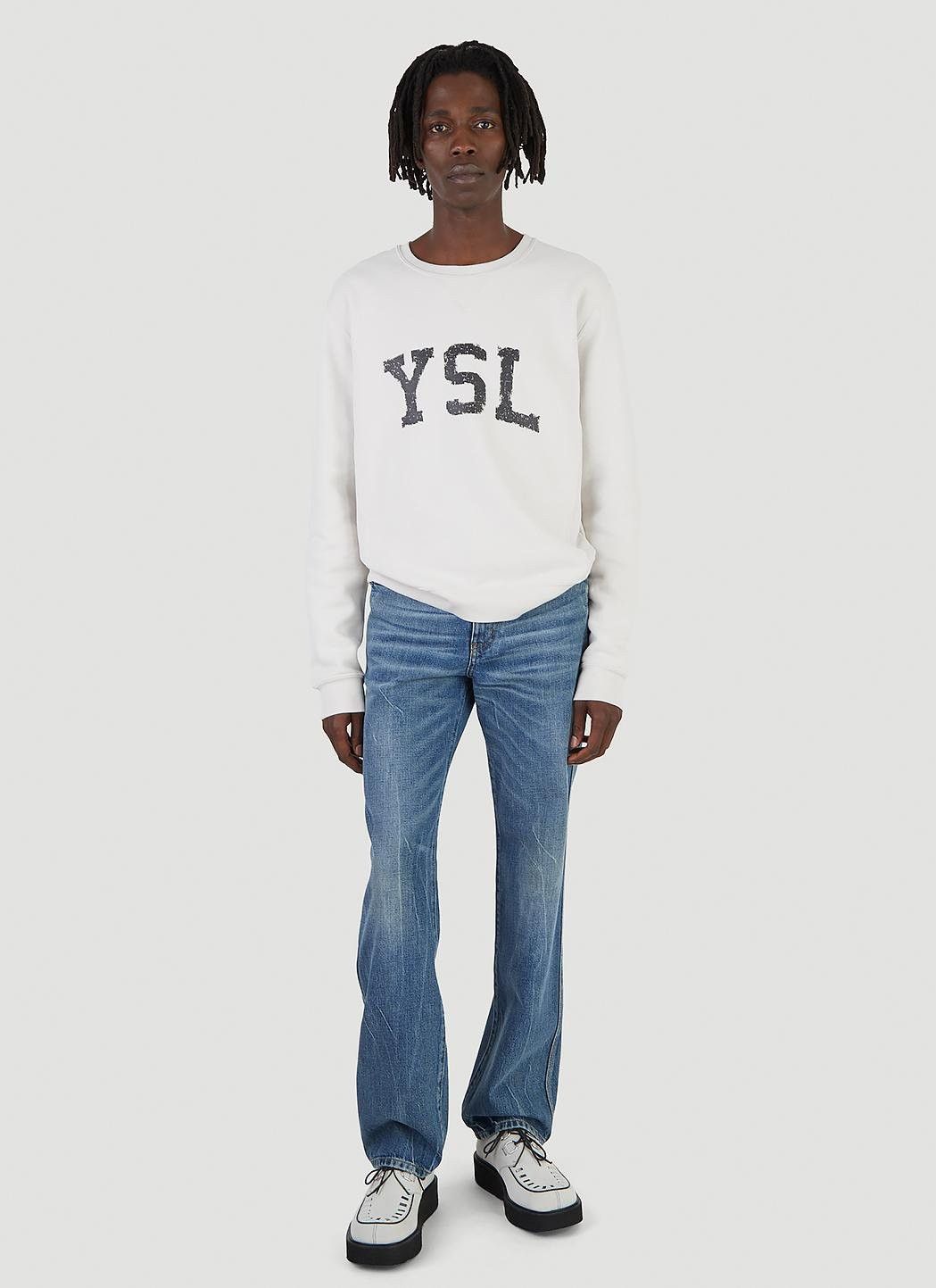 Saint Laurent Paris YSL Vintage Sweatshirt Size US S / EU 44-46 / 1 - 2 Thumbnail