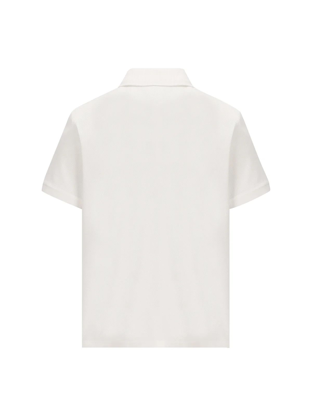 Saint Laurent Paris Cassandre polo shirt in cotton pique cream Size US L / EU 52-54 / 3 - 2 Thumbnail
