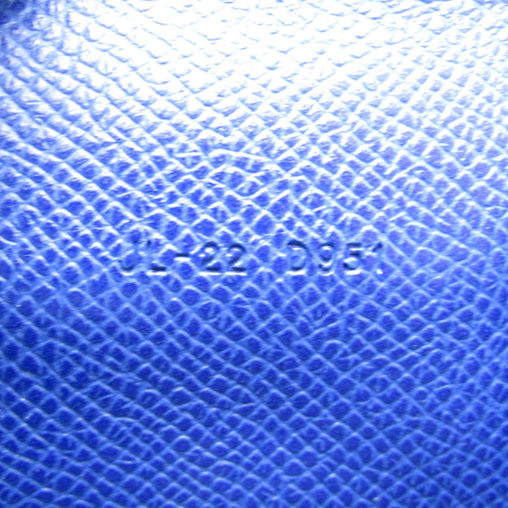 Salvatore Ferragamo Salvatore Ferragamo Vara JL-22 D951 Women's Leather Wallet (tri-fold) Royal Blue Size ONE SIZE - 12 Thumbnail