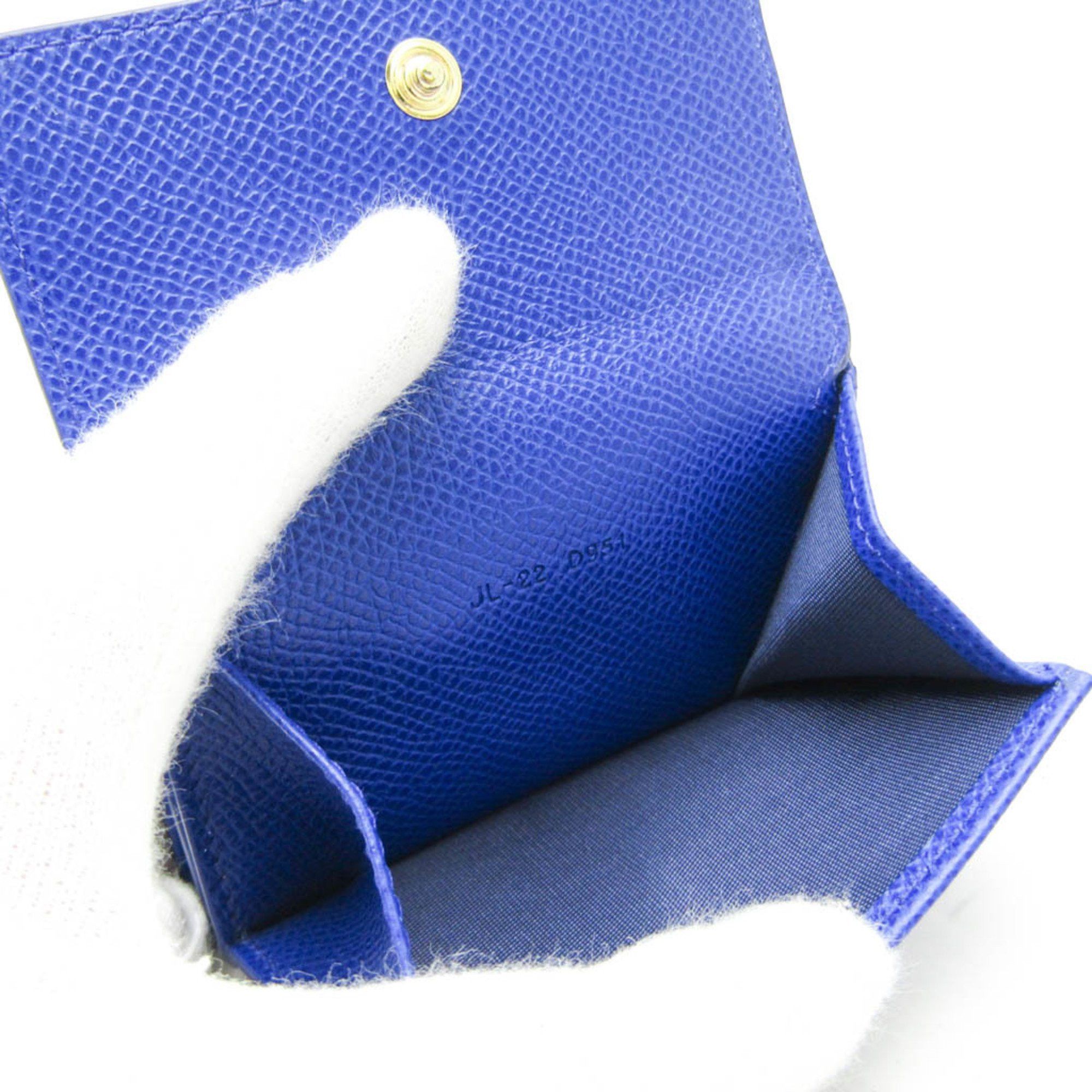 Salvatore Ferragamo Salvatore Ferragamo Vara JL-22 D951 Women's Leather Wallet (tri-fold) Royal Blue Size ONE SIZE - 5 Thumbnail