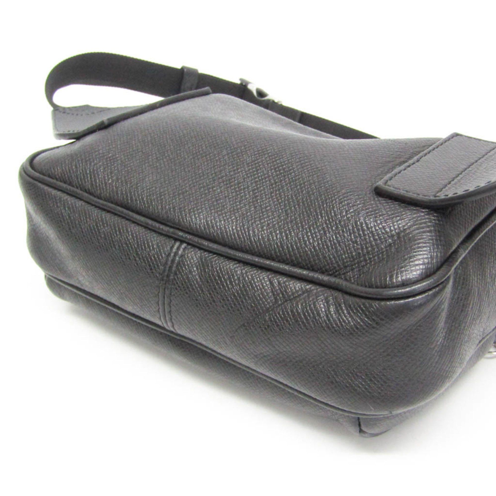 Louis Vuitton Louis Vuitton Taiga Bumbag Outdoor M33438 Men's Sling Bag Black Size ONE SIZE - 4 Thumbnail