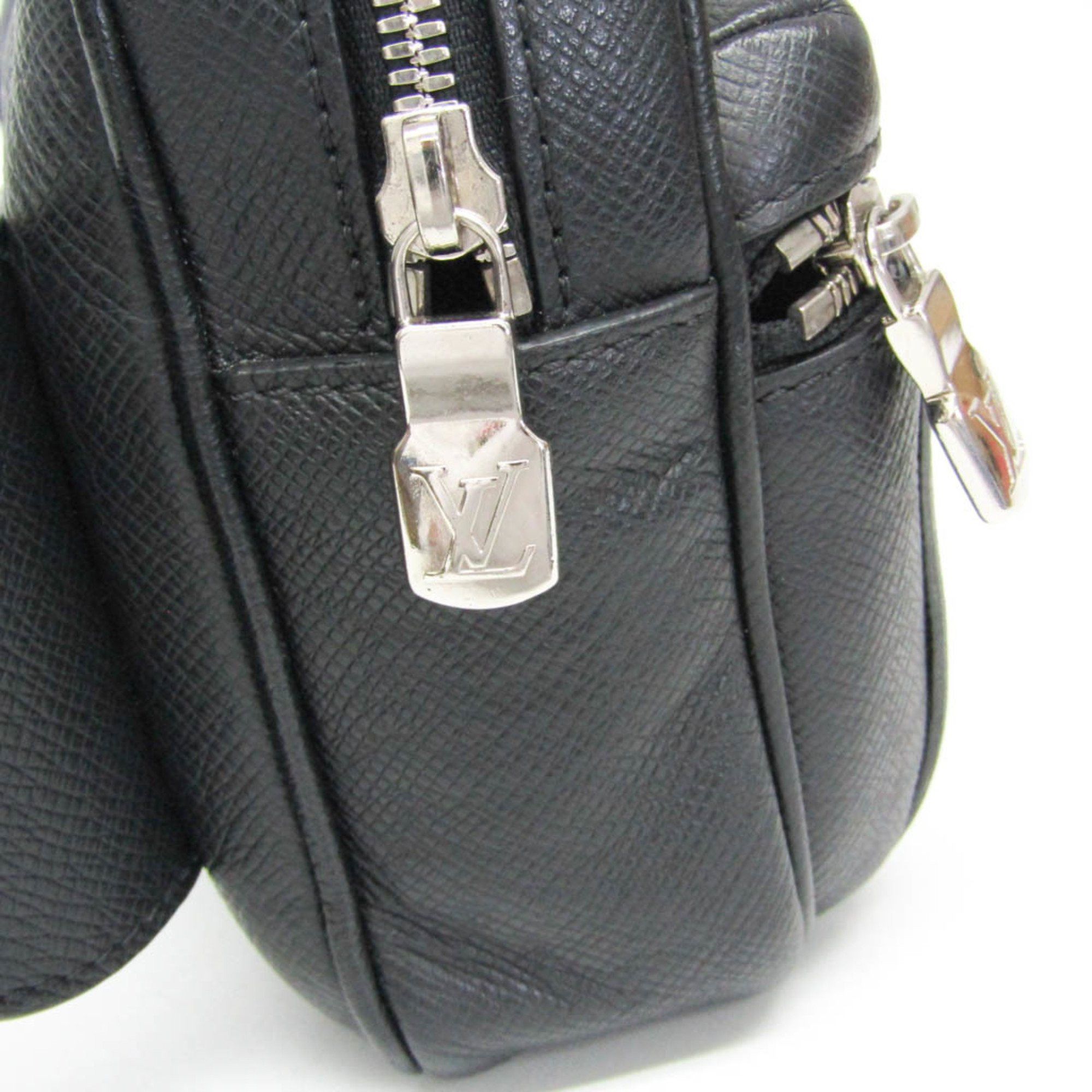 Louis Vuitton Louis Vuitton Taiga Bumbag Outdoor M33438 Men's Sling Bag Black Size ONE SIZE - 6 Thumbnail