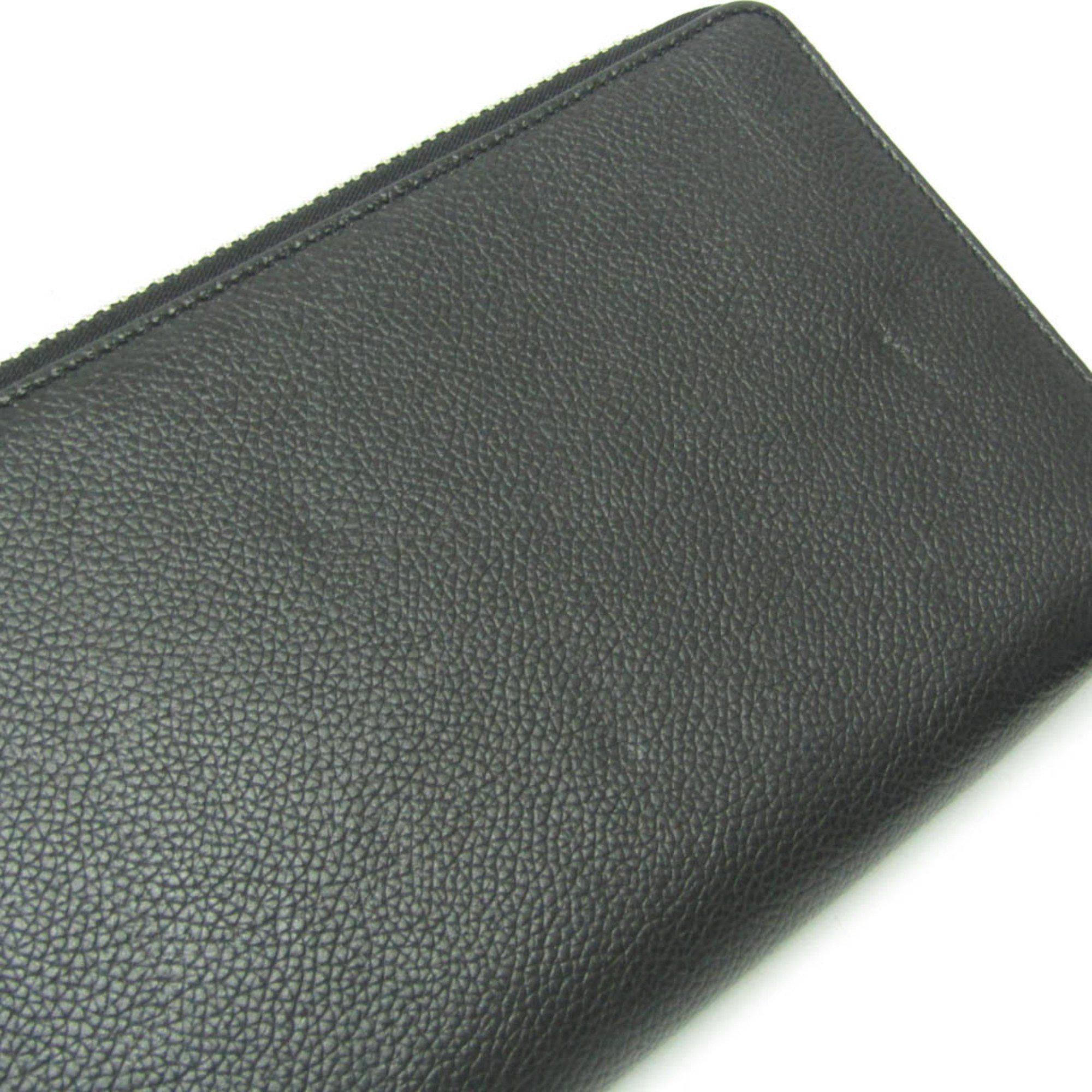 Balenciaga Balenciaga LEASH CLUTCH 658781 Women,Men Leather Shoulder Bag Black Size ONE SIZE - 7 Thumbnail