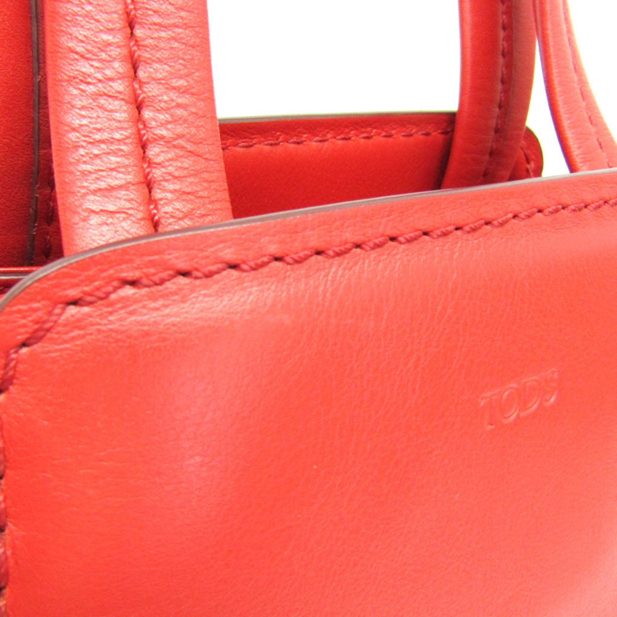 Tod's Tod's Women's Leather Handbag,Shoulder Bag Red Color Size ONE SIZE - 5 Thumbnail