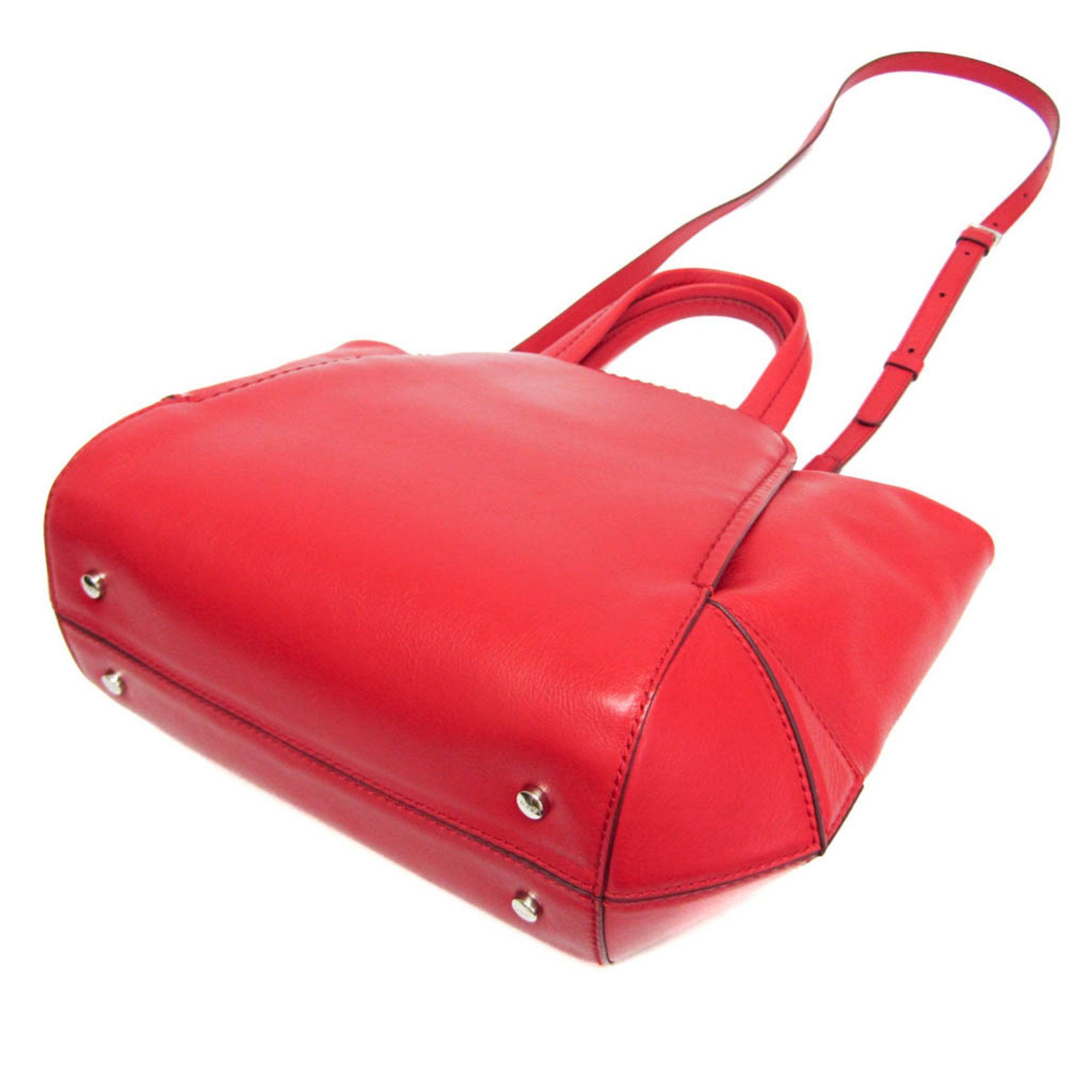 Tod's Tod's Women's Leather Handbag,Shoulder Bag Red Color Size ONE SIZE - 2 Thumbnail