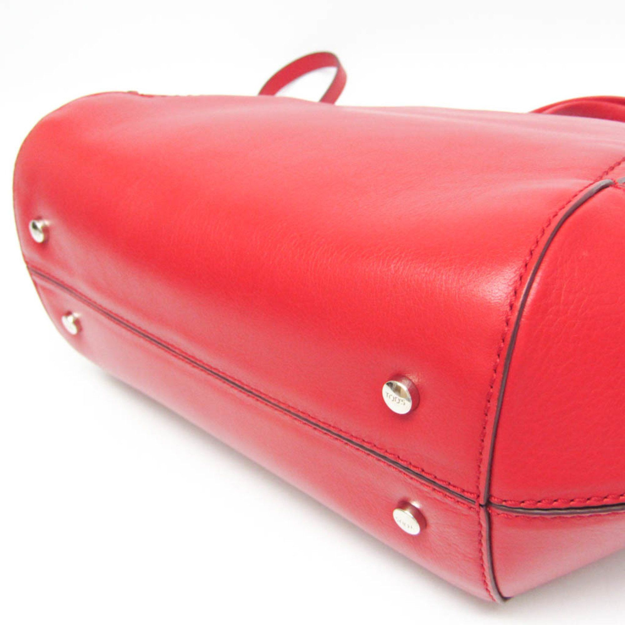 Tod's Tod's Women's Leather Handbag,Shoulder Bag Red Color Size ONE SIZE - 4 Thumbnail