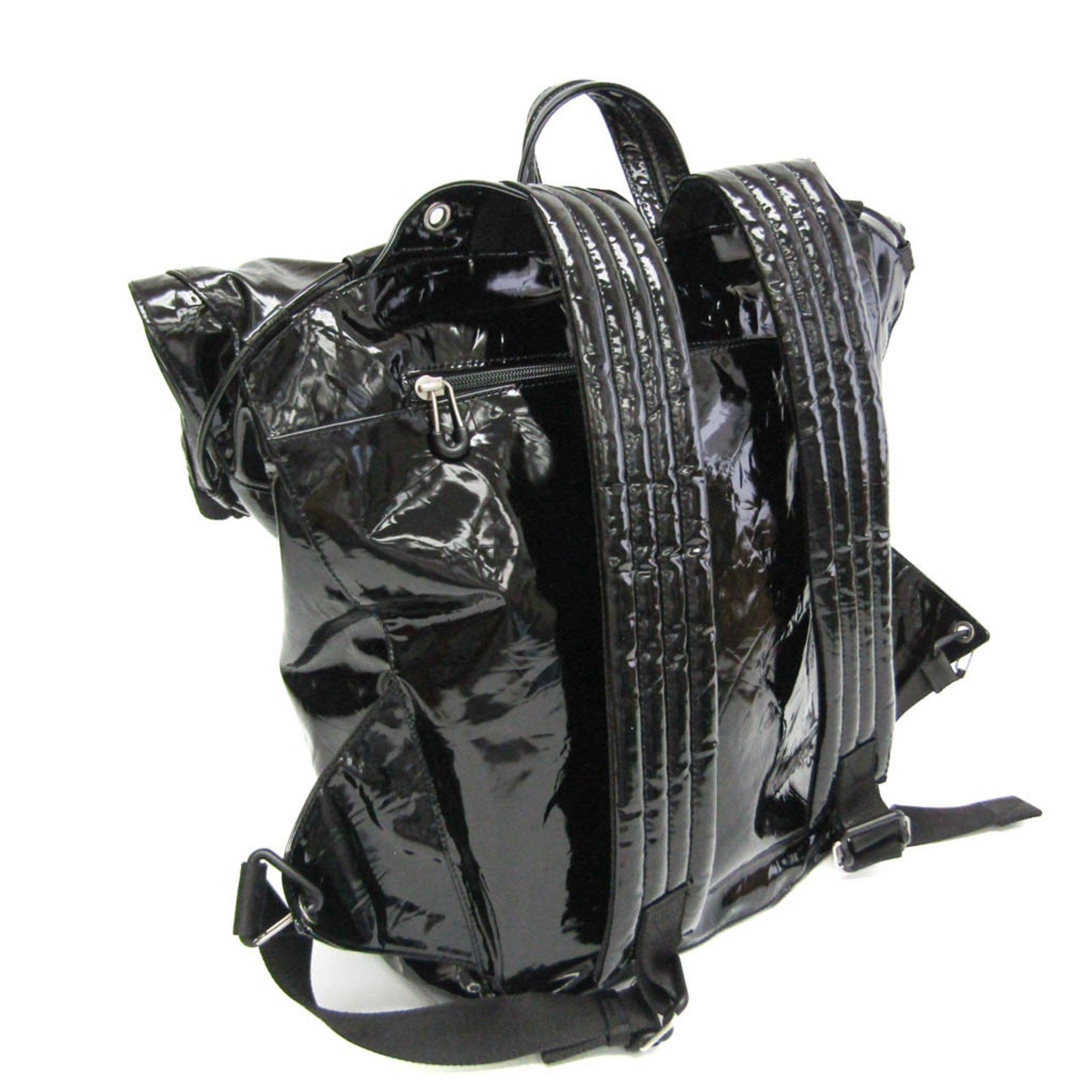 Bottega Veneta Bottega Veneta TENT 691386 V1RW3 8803 Men's Leather,Nylon Backpack Black Size ONE SIZE - 2 Thumbnail