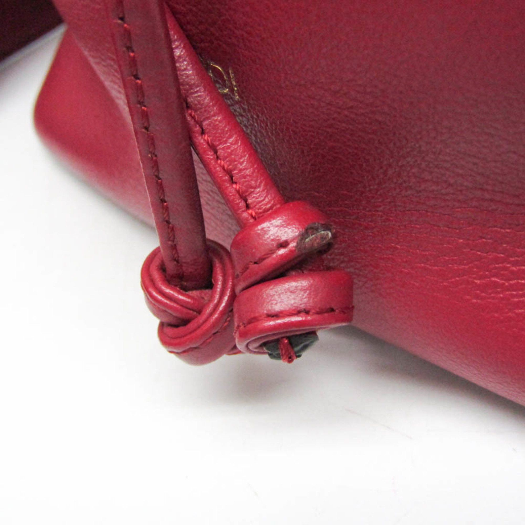 Fendi Fendi Mon Tresor 8BT298 Women's Leather Shoulder Bag Red Color Size ONE SIZE - 7 Thumbnail