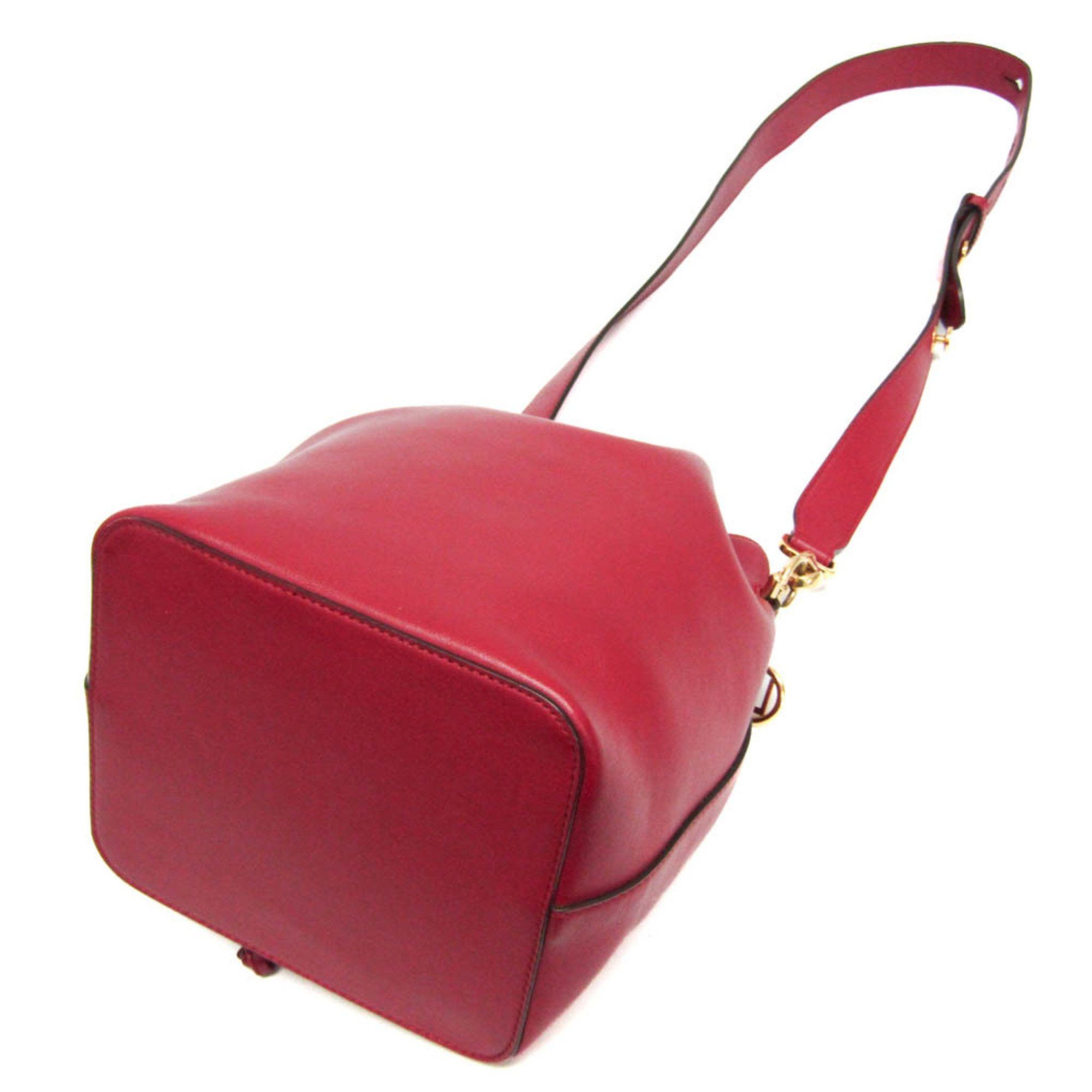 Fendi Fendi Mon Tresor 8BT298 Women's Leather Shoulder Bag Red Color Size ONE SIZE - 2 Thumbnail