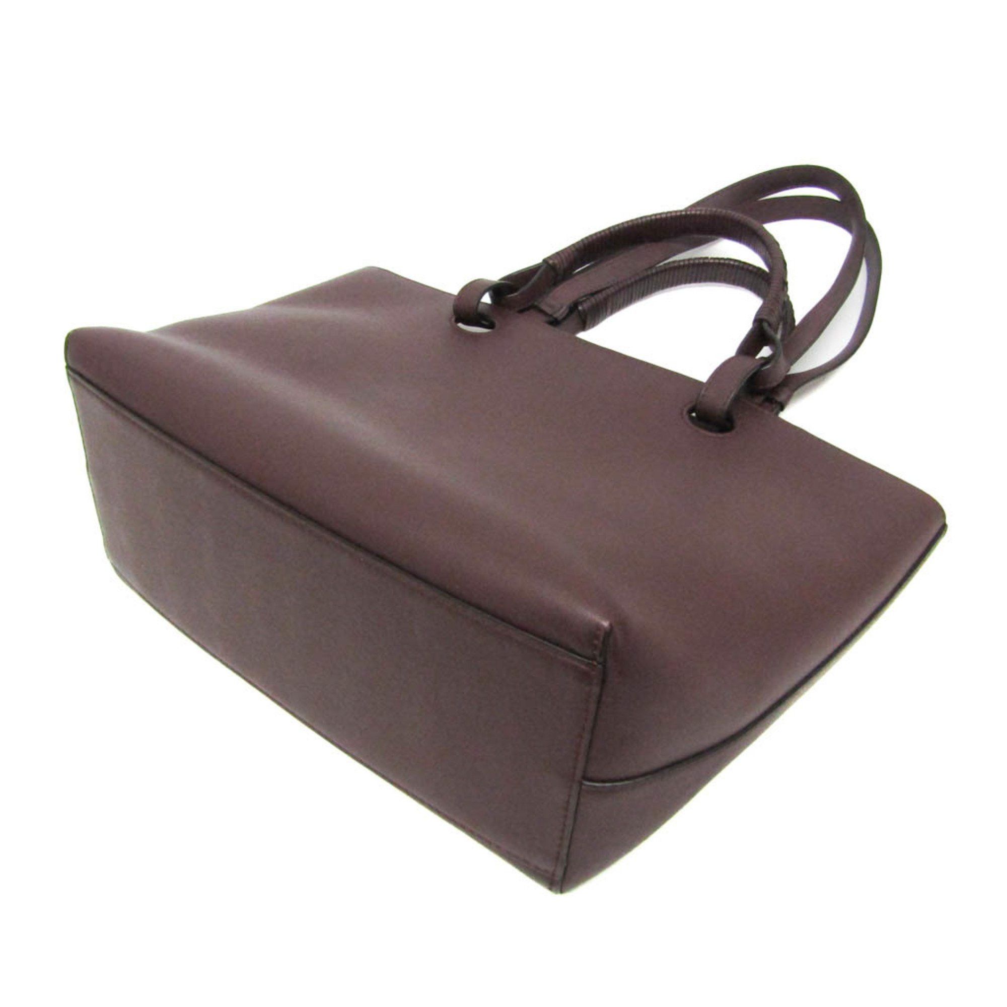 Loewe Loewe Anagram A717S72X02 Women's Leather Handbag,Tote Bag Wine Size ONE SIZE - 2 Thumbnail